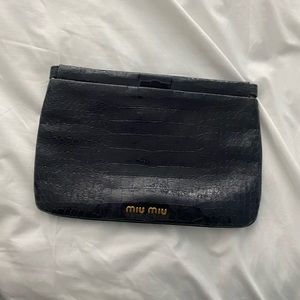 Miu miu clutch